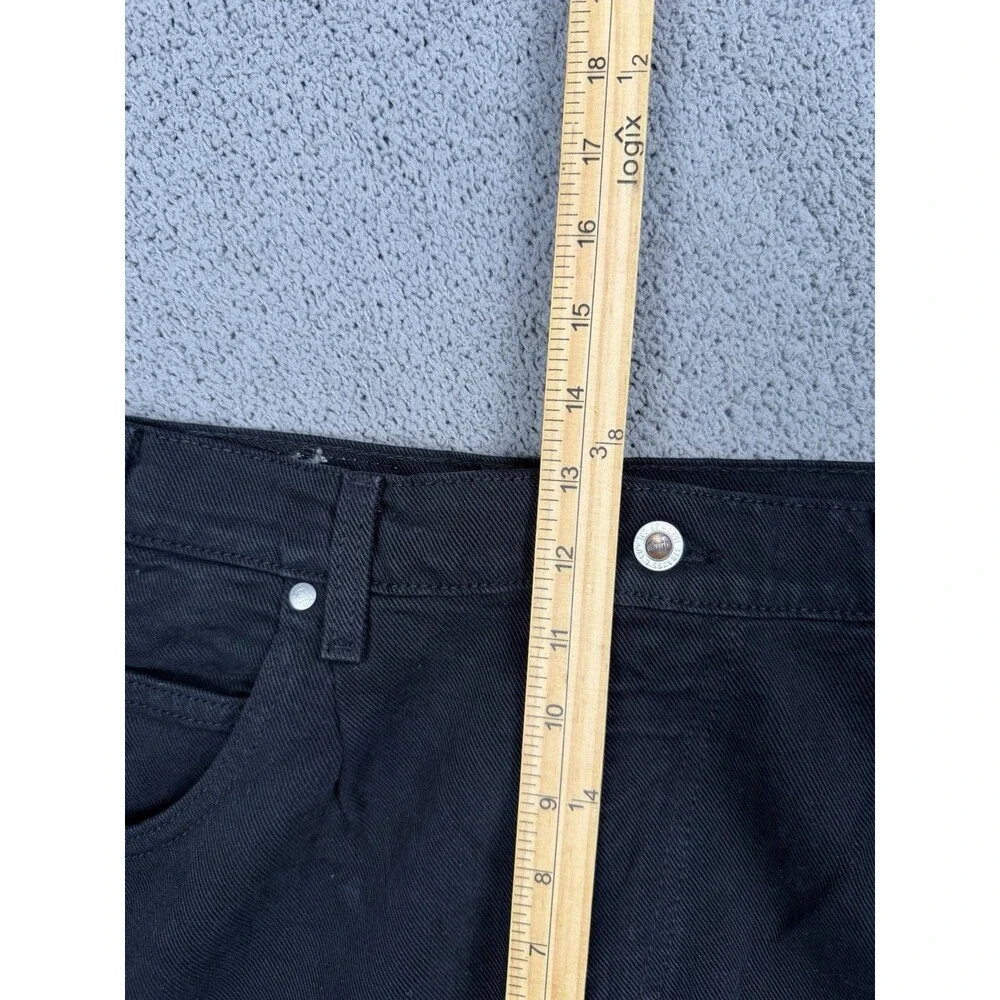 Vintage Levis SilverTab Jeans Mens 36x34 Black Made in USA Baggy 90s
